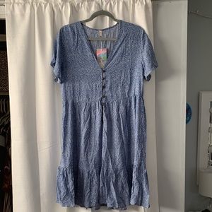 Floral Babydoll Dress